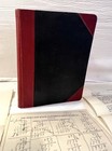 1924-1925 Business Ledger  Westminster  Carrol County  Md Worm Oil Seed Assoc 