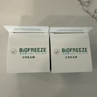 Lot Of 2 Biofreeze Cold Therapy Pain Treatment Relief Cream - 3oz Exp  5 2026