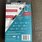 Gear Aid Aluminum Heroclip  Medium 60 Lb Max Load - Stealth Black