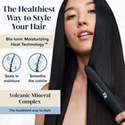 Bio Ionic 10x Styling Iron Hair Straightener 1  Sonic Vibrating Plates Black