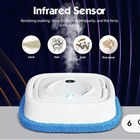 1 Pc Home Smart Cleaning Robot Vacuum And Self-charging Mop Combo With Usb 
