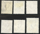 Northern Rhodesia Partial Set Scott  61 62 64 66 69 70  Used Qeii