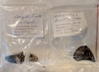 23pc Bone Valley Florida Fossil Lot W  Locality Labels Polk Co Phosphate Pits