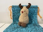 Retired      jellycat Amuseables Peanut Reindeer Brand New With Tags