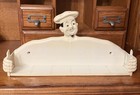 Vintage 1950   s Plastic Chef Display Spice Rack