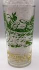Vintage Davy Crockett Hazel Atlas Drinking Glass  Indian Fighter  Canoes
