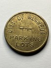Rare Alameda Parking Token 1960 California Parking Token Obsolete  tb1