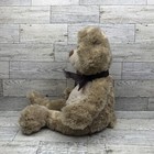 First And Main Nantucket Teddy Bear Tan Sitting Brown Plaid Bow 8    Plush   