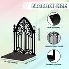 Metal Bookends Heavy Duty Cast Iron Decorative Shelf Book Supports Pair