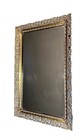 Vtg Mirror Vanity Perfume Tray Filigree Ornate Metal Lightweight Gold Tone