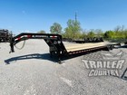 New 2025 8 5 X 40  35   5  25 900lb Gooseneck Deckover Heavy Equipment Trailer