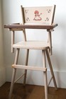 Cass Toys Vintage Wooden Doll High Chair Antique Toy Old Dolly Girl Made In Usa