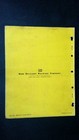 New Holland Manure Spreader Service Parts Manual Model 200 202 220 221 222