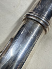 Gemeinhardt M3s Solid Silver Open Hole Flute Elkhardt Ind  W  Lined Case