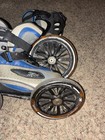 Landroller Mojo Land Roller Skates Mens 7 Women   s 8- Black Blue