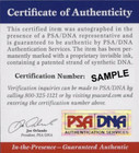 Pele Signed 20x24 Photo Scissor Soccer Kick Black Autographed Psa Dna Itp Coa