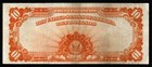  10 1922 Large Size Beautiful Xf  au Gold Certificate 
