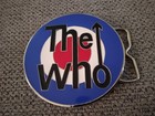 The Who 2005 Belt Buckle Bravado Logo Circle Painted Rock N Roll