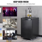 Beer Kegerator Draft Beer Dispenser Full Size Keg Refrigerator 1   2 Tap