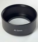 40 5mm Metal Lens Hood Anti Glare Sun Shade Screw-in Mount 40 5 Mm Quality E40 5