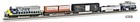 N Scale 60 Piece Freight Master Complete Ready To Run Train Set Bachmann 24022