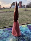 Vintage Handcrafted Clay Pottery Hand Painted  Gnome Elf