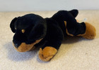 Fao Schwarz Fifth Avenue Rottweiler Soft Puppy Dog Plush 11  Stuffed Animal