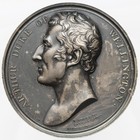 Duke Of Wellington Governor Of Plymouth Silver Medal 1819 By T Webb  Eimer 1118