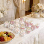 50 Pack Individual Cupcake Containers Plastic Cupcake Boxes Cupcake Holders Stac