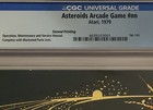 Atari 1979 Asteroids Arcade Manual Cgc 5 5 Tm-143 Operation Service Vintage