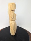 10  Wooden Moai Statue Easter Island  Raw Wood Unfinished