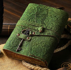 Customized Journal Antique Leather Bound Notebook Vintage Diary