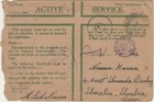 Egypt Army Mail Wwii  Camps  field Post Office  Send Cairo  Censored 1944  