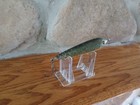 Old Heddon Zaragosa Minnow L Rig Hardware Green Scales 1911   115 Years Old 
