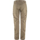 Fjallraven Nikka Trousers Curved Women s Hiking Pants  Suede Brown  40