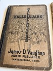 Lot Of 6 Antique   Vintage Hymnals Community Songbooks Christian Music Revival