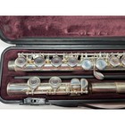 Yamaha 221 Flute Silver Plated Instrument With Hard Case Japan