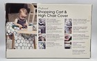 Boppy Preferred Shopping Cart   High Chair Cover  brand New   Nib   Sealed 