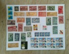 Us Postage Stamps Lot Some New Some Canceled  