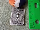 1948 Sterling Ny City Basketball Dept  Of Parks Daily Mirror Vintage Pin Ribbon