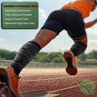 Men Compression Socks 3pairs-knee High Socks 15-20 Pressure Unise- Cushioned Sol
