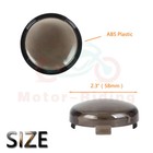 4pcs Smoke Turn Signal Lens Cover Fit For Harley Dyna Softail Sportster  86-17