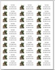150 Bookworm Glasses Mailing Return Address Labels Personalized  1 X 2 5 8 In 
