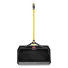 Rcp 2018781 Maximizer Plastic Heavy-duty Stand Up Debris Pan - Yellow black New