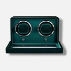 Wolf Men s Green Cub Cover Double Watch Winder