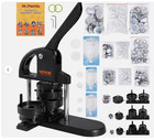 Vevor Button Maker Machine Pin Badge Maker 1  1 25  2 28  3-in-1 300button Parts