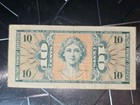 Usa Military Payment Certificate 10 Cents Series 541 Mpc Banknote Good Condition