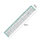 Kearing Quilting Ruler With Metal Edge     Non-slip Acrylic Sewing Ruler For Fabri