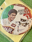 Vintage Josele Garza Racing Beer Pin Pinback Button Rare