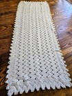 Vintage Mix Linen Lot Hand Crochet Lace Doily Runner Tatted Lace Trim